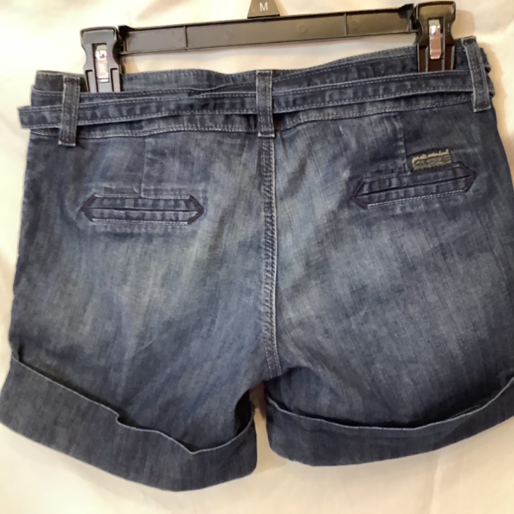 Seven‎ for all mankind blue jean denim shorts size 26 - Picture 3 of 9